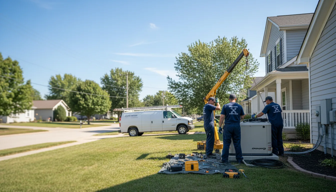 Generator Installation in Hahnville, LA near me